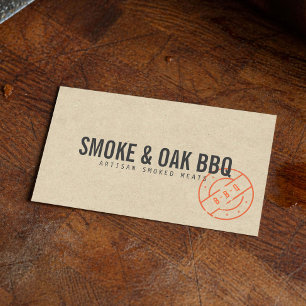 Ambachtelijke BBQ Kraft-Uitzicht Visitekaartje