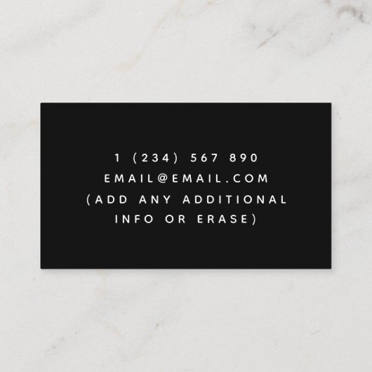 Ambachtelijke Bierbrouwerij Kleurrijke Illustratie Visitekaartje (Achterkant)