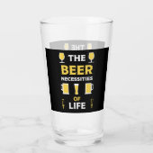 Ambachtelijke bierdrinkers glas (Achterkant)