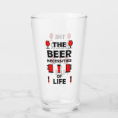 Ambachtelijke bierdrinkers glas (Achterkant)