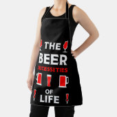 Ambachtelijke bierdrinkers schort (Insitu)