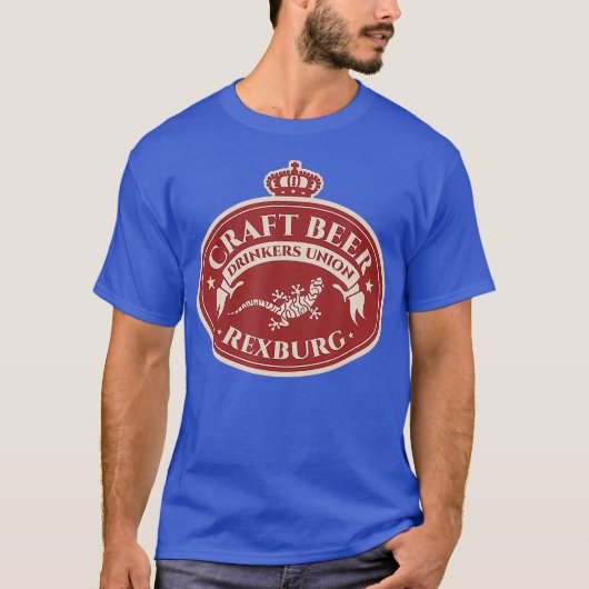 Ambachtelijke bierliefhebber - Rexburg Idaho T-shirt (Voorkant)