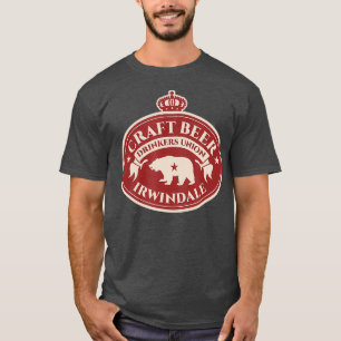 Ambachtelijke bierliefhebbers - Irwindale Nederlan T-shirt