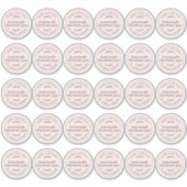 Ambachtelijke Blauwe-bosbessenjam Rustiek Roze 5 c Sticker (Voorkant)