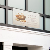 Ambachtelijke broodmand spandoek (Buitenkant Gebouw)
