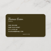 🍺🥨 ambachtelijke brouwerij visitekaartje (Achterkant)