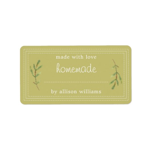 Ambachtelijke Gebakken Waren op de Boerderij Jam B Etiket (Voorkant)