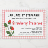 Ambachtelijke Industrie Zoekt Tekst Fruitconserven Voedselcontainer Etiket (Enkel label)