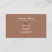 ambachtelijke jam visitekaartje (Achterkant)