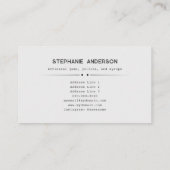 Ambachtelijke jam visitekaartje (Achterkant)