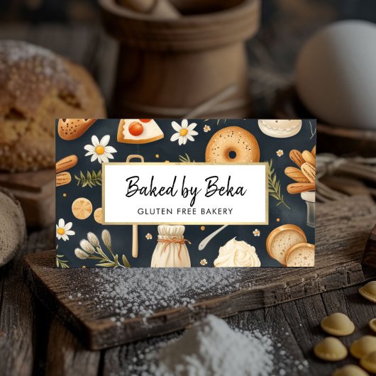 Ambachtelijke lekkernijen bakkerij, brood, gebak visitekaartje
