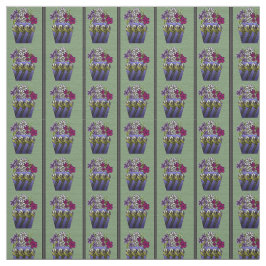 Ambachtelijke lelievaas 147 cm Katoen Twill Stof