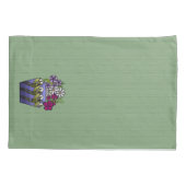 Ambachtelijke lelievaas  kussensloop (Achterkant-Links)