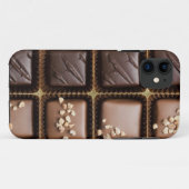 Ambachtelijke luxe chocolade in een doos Case-Mate iPhone case (Achterkant (horizontaal))