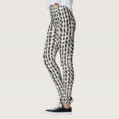 Ambachtelijke Micro-Ruitjes Leggings (Links)