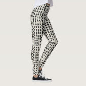 Ambachtelijke Micro-Ruitjes Leggings (Rechts)
