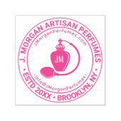 Ambachtelijke parfumerie Bedrijfsnaam Locatie URL  Zelfinktende Stempel (Design)