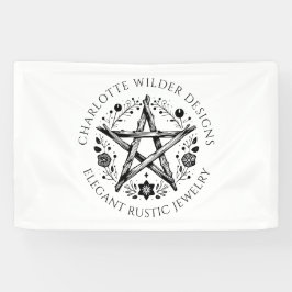 Ambachtelijke Wicca Heidense Sieraden Ontwerper Spandoek