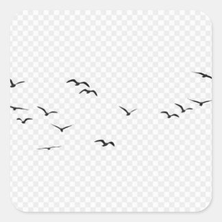 Ambachten & Feestartikelen > Accessoires boeken > Vierkante Sticker