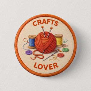 Ambachten Ronde Button 5,7 Cm
