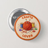 Ambachten Ronde Button 5,7 Cm (Voorkant /achterkant)