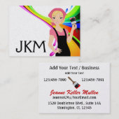 Ambachten / verf - SRF Visitekaartje (Voorkant / Achterkant)