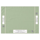 Ambachtshow Sage Blush Roze 60 x 84 QR-code Tafelkleed (Voorkant (Horizontaal))