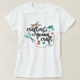 Ambachtslieden gaan ambachten vrouwen t-shirt
