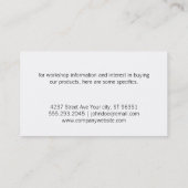 ambachtslieden | Hout III Visitekaartje (Achterkant)