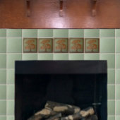 Ambachtsman Eiken Boom Keramische Tegel Tegeltje