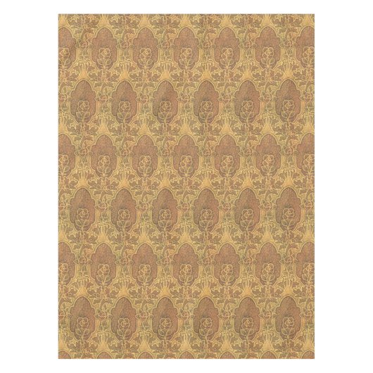  ambachtsman Mackintosh Style Roos Patroon Tafelkleed (Voorkant)