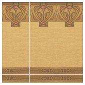 ambachtsman missie Art Nouveau Pattern Stof (Close Up)