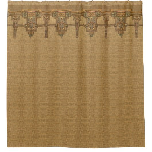  ambachtsman missie bloemblaadje fries douchegordijn (Voorkant)