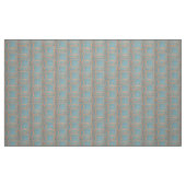 Ambachtsman Optical Illusion (Chambray en kaneel) Stof (Fat Quarter)