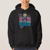 Ambachtsman Retro Hoodie (Voorkant)