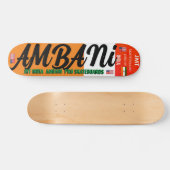 AMBANI JMT INDIA 7 3/4" Skateboard Deck (Horizontaal)