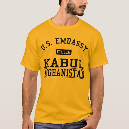 Ambassade Kabul Afghanistan - 1935 T-shirt (Voorkant)
