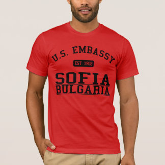 Ambassade Sofia, Bulgarije T-shirt