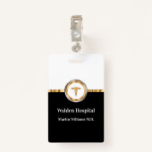 Ambassade van de Medische Faciliteit Badge (Achterkant met clip)