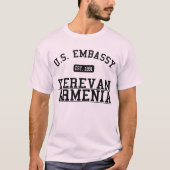 ambassade van Yerevan, Armenië T-shirt (Voorkant)