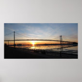 Ambassadebrug Sunset Poster (Voorkant)