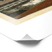 Ambassadeur Bridge Detroit, Michigan Postca Foto Afdruk (Hoek)