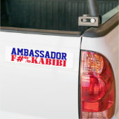 Ambassadeur F#%KABIBI Mike Huckabee Verrader van d Bumpersticker (Op Truck)