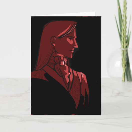 ambassadeur lisinthir Wenskaart Kaart (Voorkant)