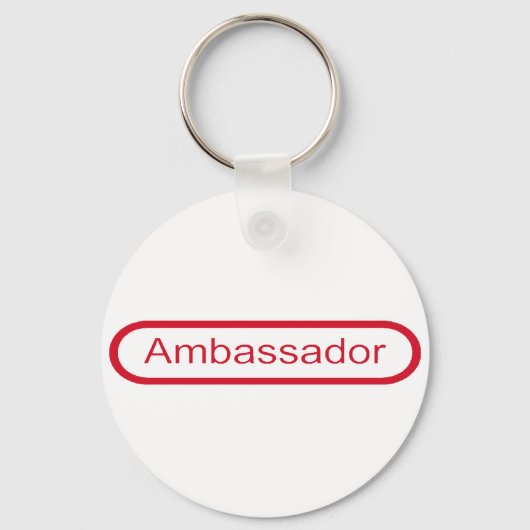 Ambassadeur Sleutelhanger (Voorkant)