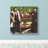 Ambassadeurs 1533 canvas afdruk (Insitu (Houten vloer))