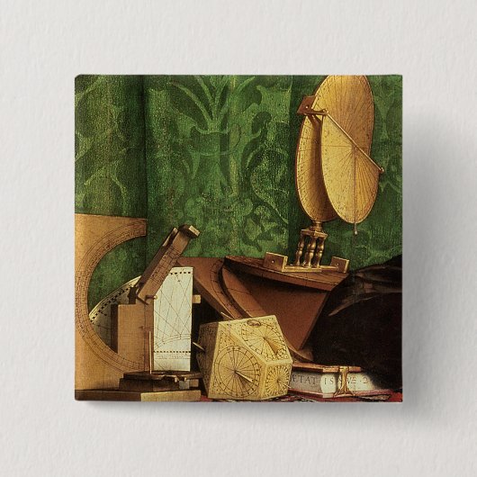 Ambassadeurs 1533 vierkante button 5,1 cm (Voorkant)