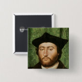 Ambassadeurs 1533 vierkante button 5,1 cm (Voorkant /achterkant)