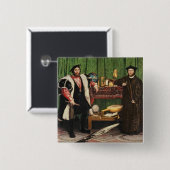 Ambassadeurs 1533 vierkante button 5,1 cm (Voorkant /achterkant)