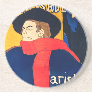 Ambassadeurs Aristide Bruant dans son Cabaret Zandsteen Onderzetter